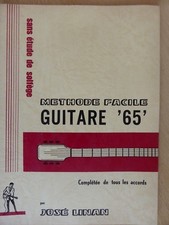 5 exemplaires METHODE  GUITARE SANS SOLFEGE PAR JOSE LINAN EXERCICES ACCORDS