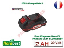 FLORABEST® 20V 2Ah Li-Ion BATTERIE  PARKSIDE pour FAHE 20 Li A1