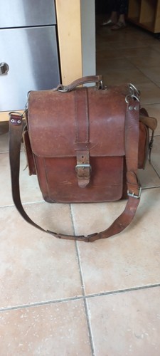 Ancienne sacoche bandouliere - sacoche,