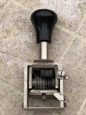 Ancien Tampon  Encreurs Articulé Vintage