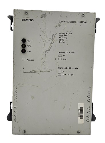 Siemens landis staefa nruf a - landis, nruf/a
