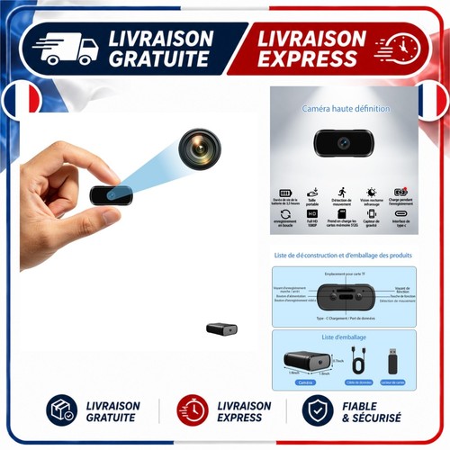 Mini caméra surveillance - de,