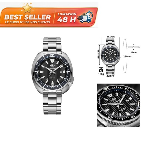 Montre plongée homme - de,