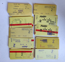 LOT 4 -  100 ANCIENS TICKETS