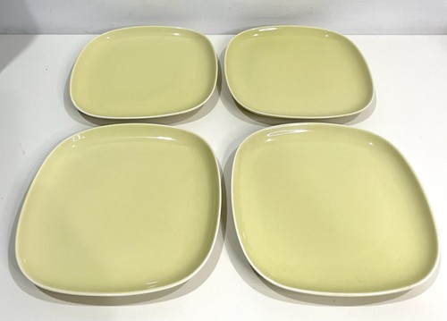 Rare ikea yellow square plates - yellow,