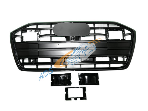 Calandre look noir audi - s6,