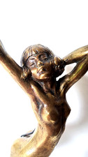 Sculpture art deco - deco, bronze