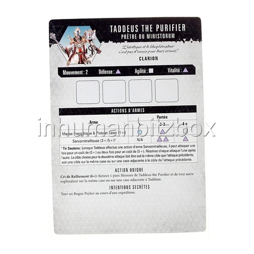 Bf056 carte personnage taddeus - personnage,