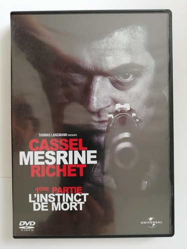 Cassel mesrine richet dvd - mesrine, dvd.