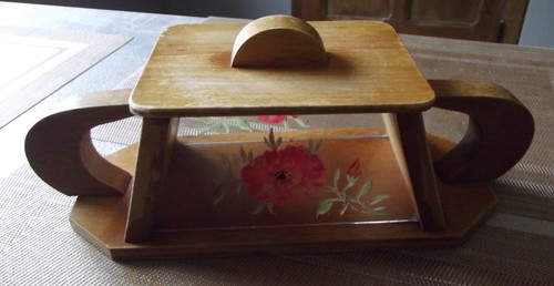 Ancienne boite biscuit en - a,