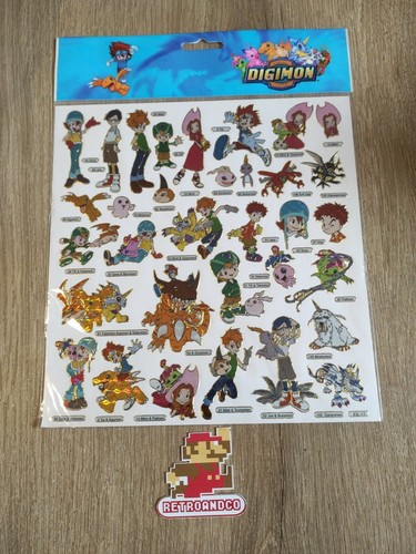 Stickers digimon vintage - vintage, neuf