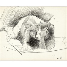 RUSTIN Jean - Dessin original