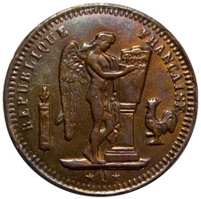 Jeton 20 francs Génie