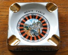 Monte Carlo le Casino par Charles Garnier , Cendrier Porcelaine LIMOGES an/ 1960