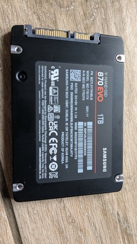 Samsung ssd 870 evo - evo, 1tb