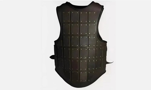 Armure corps cuir viking - en,