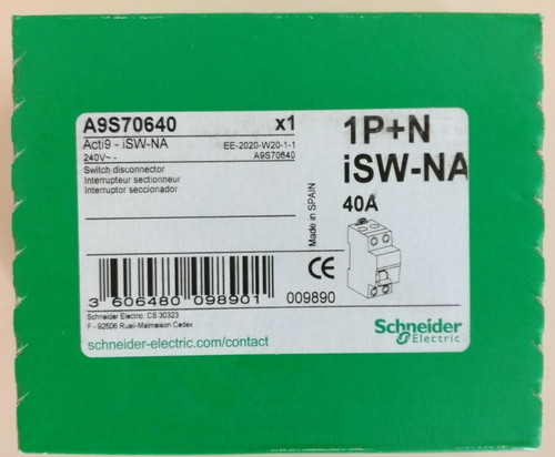 Schneider electric a9s70640 - electric,
