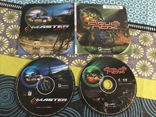 Jeux PC CD-Rom Master Rallye + Aqua Nox Bon État