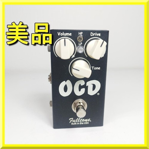 Pédale fulltone ocd noire - ocd, v2