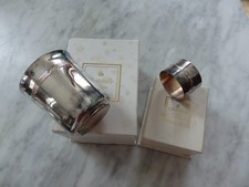 Timbale et Rond de Serviette CHRISTOFLE