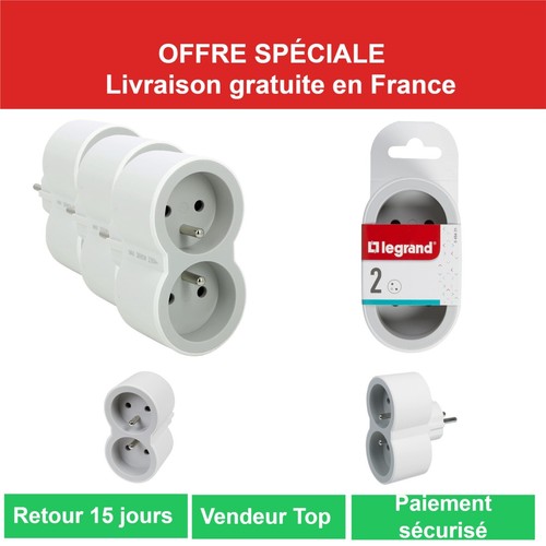 Legrand multiprise prises - 2,