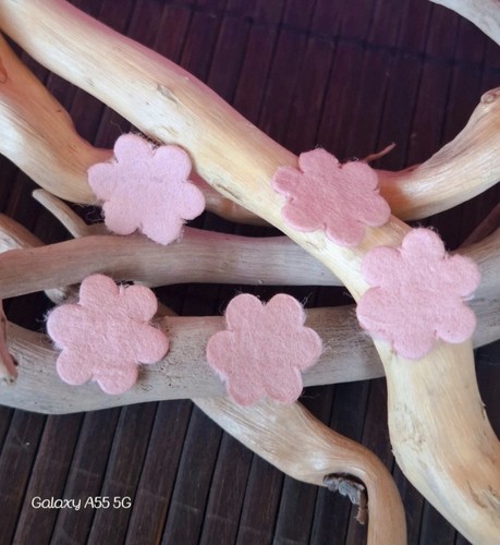 Lot fleurs en papier - 10,
