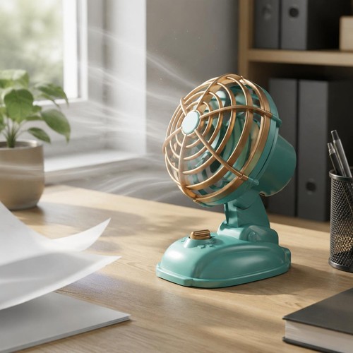 Ventilateur portable rétro - portable,