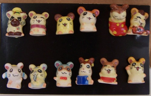 Série rare fèves hamtaro - rare,