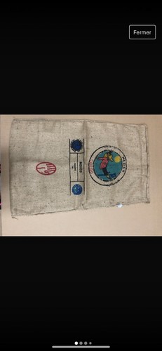 Sac toile jute café - toile,