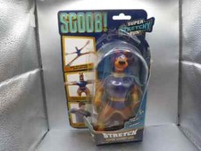 NEUF! FIGURINE "SUPER SCOOBY-DOO EXTENSIBLE STRETCH" BOITE USEE