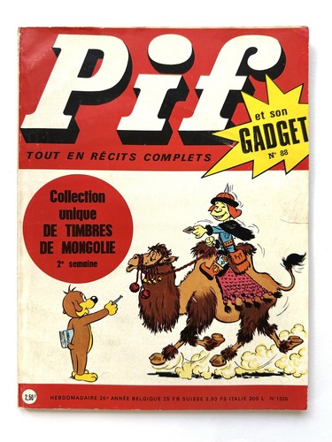 Pif gadget avec page - 88,