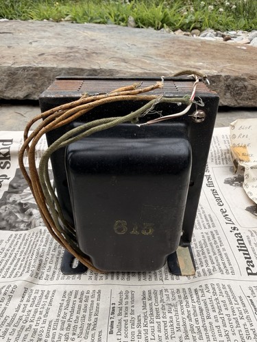 Vintage unknown tube amplifier - vintage,