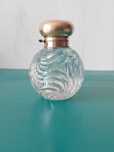 Encrier baccarat xixe rosace - encrier,