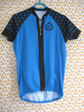 Maillot cycliste EKOI Cycling Bleu intégral jersey Velo homme - XXL