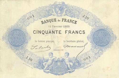 069 francs type - 50,