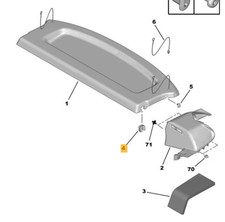 2 Clips Fixation Plage