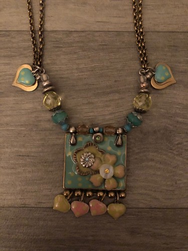 Collier zoe lilla vintage - collier,