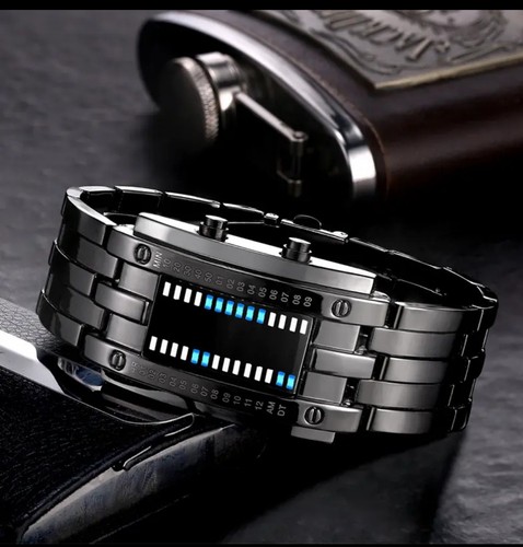 Montre binaire led - binaire,