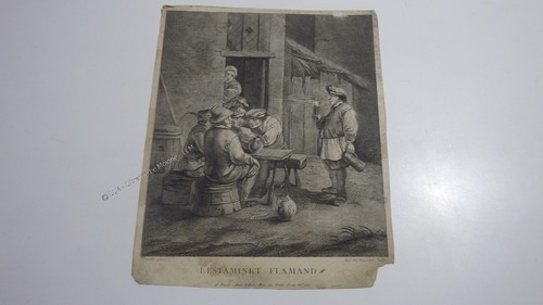 1750 estaminet flamand - flamand, (