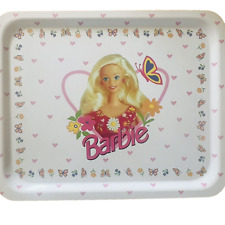 Grand plateau Barbie vintage 1995 Mattel mélamine - serving tray Mattel 90s