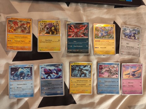 Lot cartes pokémon - 10,