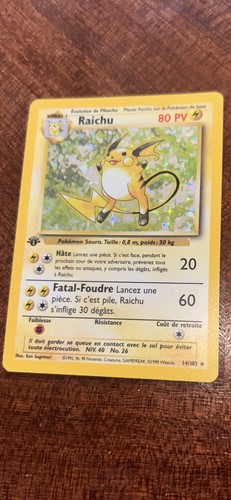 Carte pokémon wizards - carte,