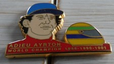 PIN'S F1 FORMULA ONE AYRTON