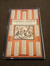 1943-Almanach Hachette-petite encyclopedie populaire de la vie pratique-lot ! 