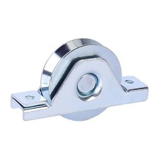 Roulette à rainure en V