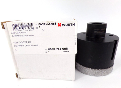 Scie cloche diamant mm - au, 68