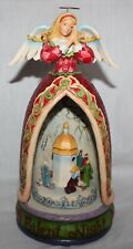 JIM SHORE ANGEL SILENT NIGHT 2006 MUSICAL FIGURE 11" Enesco No Box