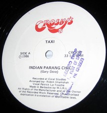 Taxi Indien Parang Chic Patrick La Touche Vocal Crosby's 12 " Fort VG+ Vinyle