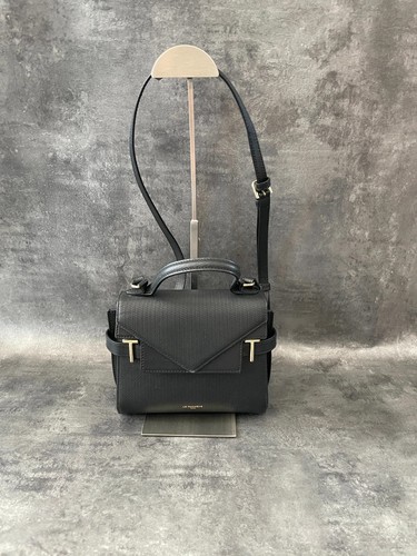 Sac main tanneur - noir, en