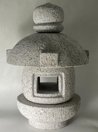 Zen stone lantern misaki - stone,